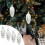 Glitter Pinecone Ornaments Silver 5 Pcs 2