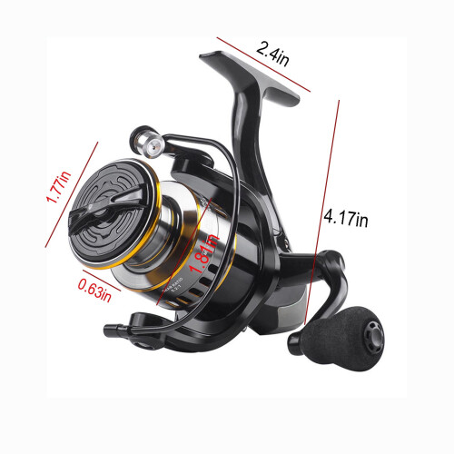 Centron Lite Spinnrulle Ultralätt Helmetall 1 st 2