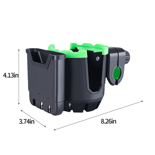 Cup Holder with Phone Mount 2-in-1 Universal 1
