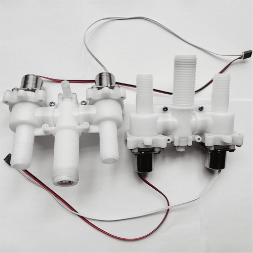 Smart toiletmagnetventil – 6V DC, hvid 1