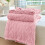 Plush Soft Polyester Blanket Pink 100x150 cm 4