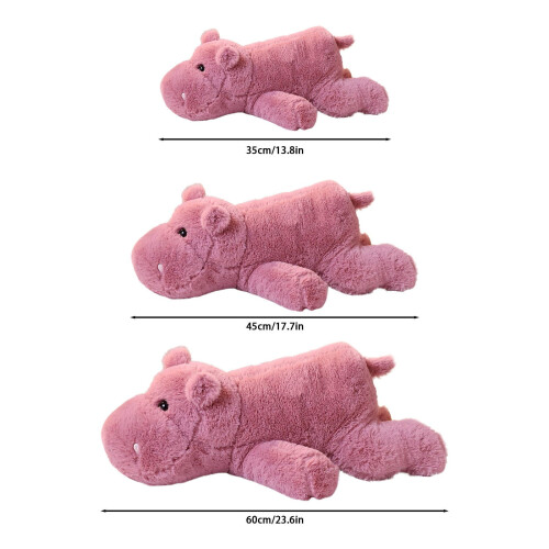 Gewichtetes Nilpferd-Plüschtier, 45 cm, 1 kg 1