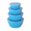 Food Storage Bowl with Lid Stackable 4-Piece Set 5