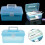 Caja de almacenamiento multiusos con asas y separadores. 2