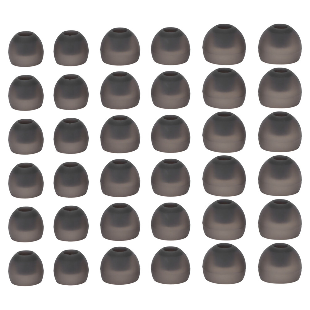 36-Piece Silicone Earbud Tips For 4.5Â6.0Mm Earphones 9499224332799
