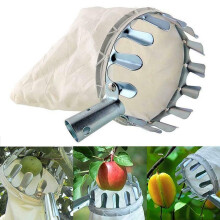 Fruit Picker Head Basket Bag for Apple Orange Trees