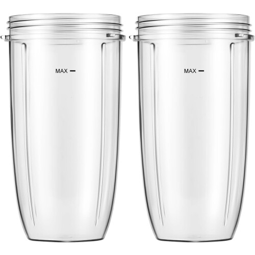 Gobelets de rechange Nutribullet 946 ml (paquet de 2)