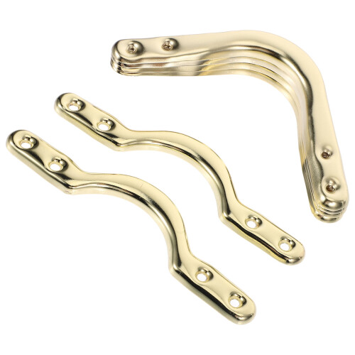 Pool Table Net Holder Corner Bracket Set, Iron, 6 pcs