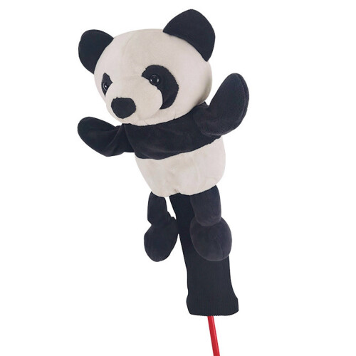 Huse pentru crose de golf Panda – Huse moi din pluș pentru cap