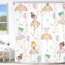 Sprchový závěs Baletní princezna - polyester, 84" x 72"