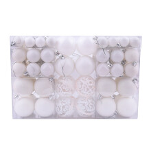 Kerstballen van plastic, 100 stuks