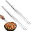Grillzange aus Edelstahl, 30 cm (2er-Pack) 1