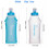Water Filter Cup Portable 400ml 500ml 1000ml 5