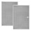 2Pieces Portable Extractor Hood Filter Metal Grease Filter for 1