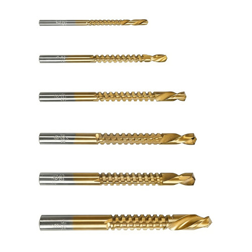 Tile Glass Drill Bit High Round Shank Serrated Esscentric 4