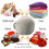 pouf de rangement pour peluches de 40 cm pour enfants 3