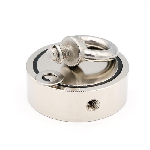 75 mm neodymfiskemagnet med 15 m rep 1