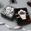 Cadeaupapier met linnenstructuur, 120 g mat, groot vel 5
