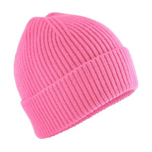 (One Size, True Pink) Beechfield Childrens/Kids Fashion Beanie