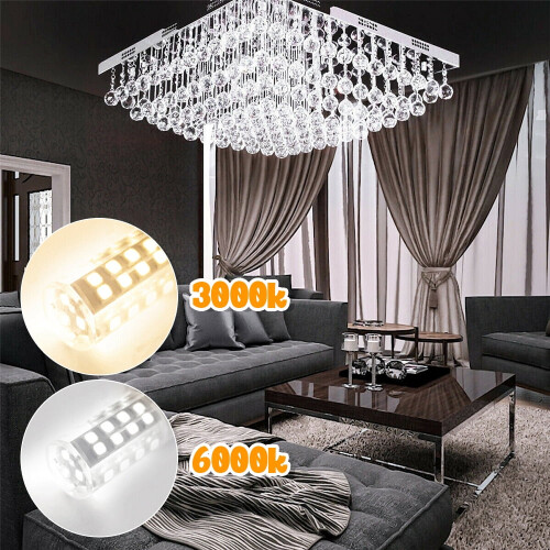 PENGXIANG G9LED-lampor Dimbara 7W 6000K/3000K 10-pack 2