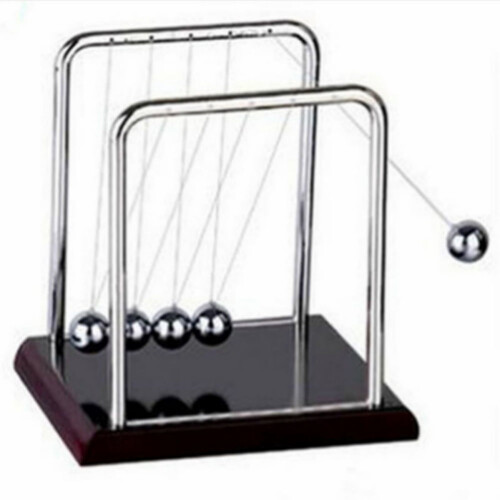 Newton's Cradle Desk Toy with Base 1