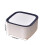 6L Slim Bathroom Trash Can with Push Lid 3