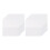 20 Pieces Disposable Protective Face Covers with Soft Fabric 1
