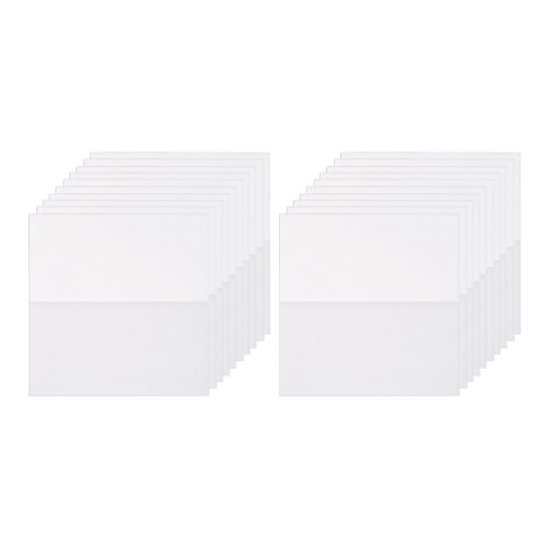 20 Pieces Disposable Protective Face Covers with Soft Fabric