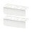Pack of 2 Multipurpose Adhesive Mounted Shelf for Bathroom 1