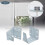 Support central pour stores horizontaux (4 pièces) 5