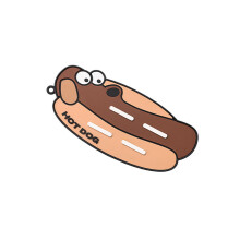 Silicone Cartoon Drain Mat Nonslip for Pot Lid-hot dog style1