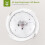 Plafoniera a LED solare 50 LED 45W dimmerabile con telecomando 1