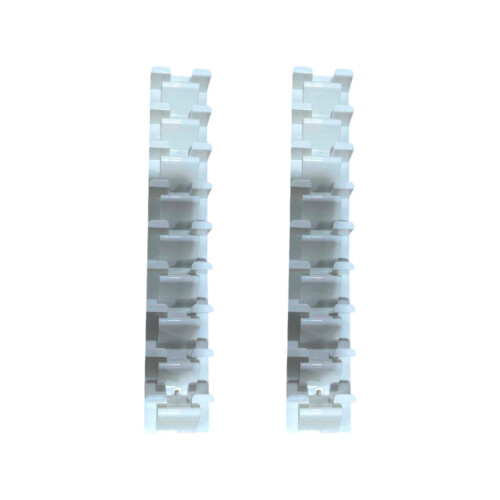 2 Entities Strong Hat Planner Mount on Wall for Efficient-White
