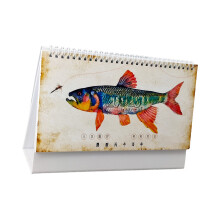 Fly Fishing Insect Art Print Calendar For Home Decoration And