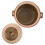 Tontopf mit Deckel, 2,5 l 1