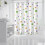 Voděodolný sprchový závěs PEVA 180x80 cm 1