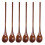 6-teiliges Set Honiglöffel aus Holz mit langem Griff 1