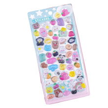 Cartoon reliëf dierensticker Waterdichte ABS plastic sticker-9