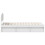 vidaXL Bed Frame with Headboard White 90 x 190 cm Solid Pine Wood 8
