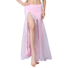 Belly Dancer Costume for Women Belly Dance Skirt Sequins-pink