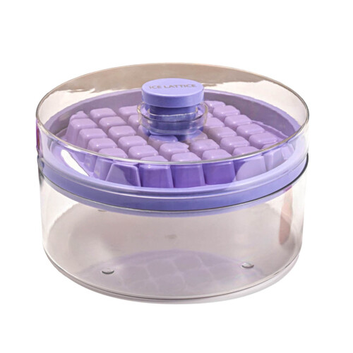 Forma de gelo de silicone com sistema de liberação rápida, 2 camadas. 1