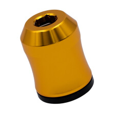 Sterke magnetische aluminium bithouders Magnetische-Geel
