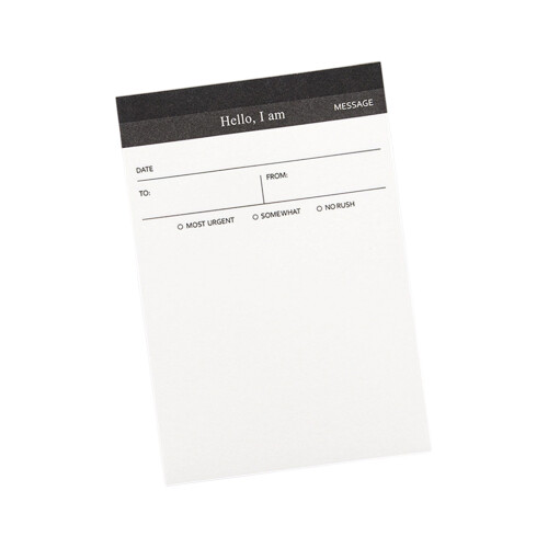 5Pcs Pocket Size Paper Notepads 50Sheets Each Business-message