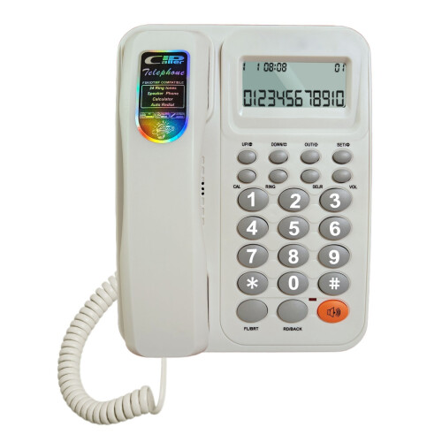 Professional Office Phone With Caller IDs Capability And Plastic