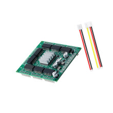 Low Power 8 Port Gigabit Ethernet Switches Module With-Pin B