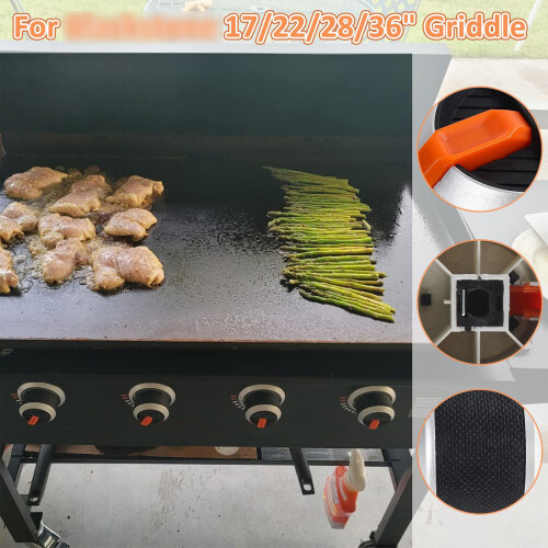 Pack of 2 Heat Resistant Replacement Knobs for Gas Grill Griddle 1