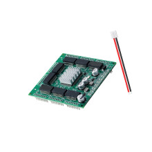 Space Saving 8 Port Gigabit Ethernet Switches Module-Pin C