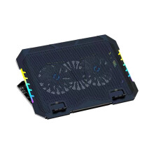 Laptop Cooling Pad With 2 Quiet Fan And Adjustable Height For