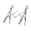 Ergonomic Flipping Design Steering Wheel Notebook Stand-Silver 1