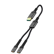 USB Splitter Type C to 2/3 Type C Female Adapters,-1 to 2typec